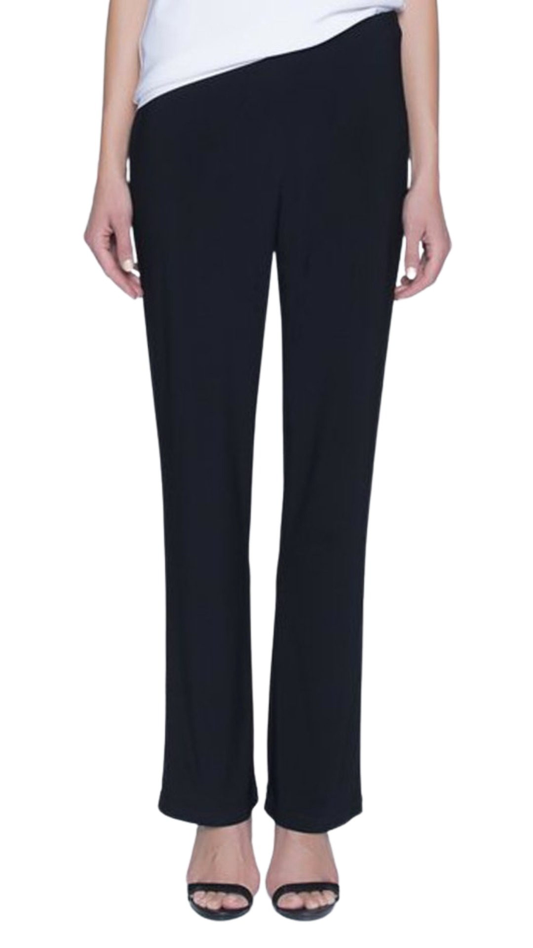 Petite Pull On Pant in Navy or Black. Style PY1P942S