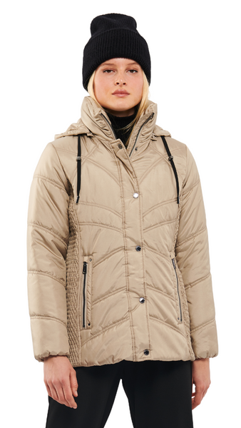 Outerwear with Side Stretch Quilting. Style FR535