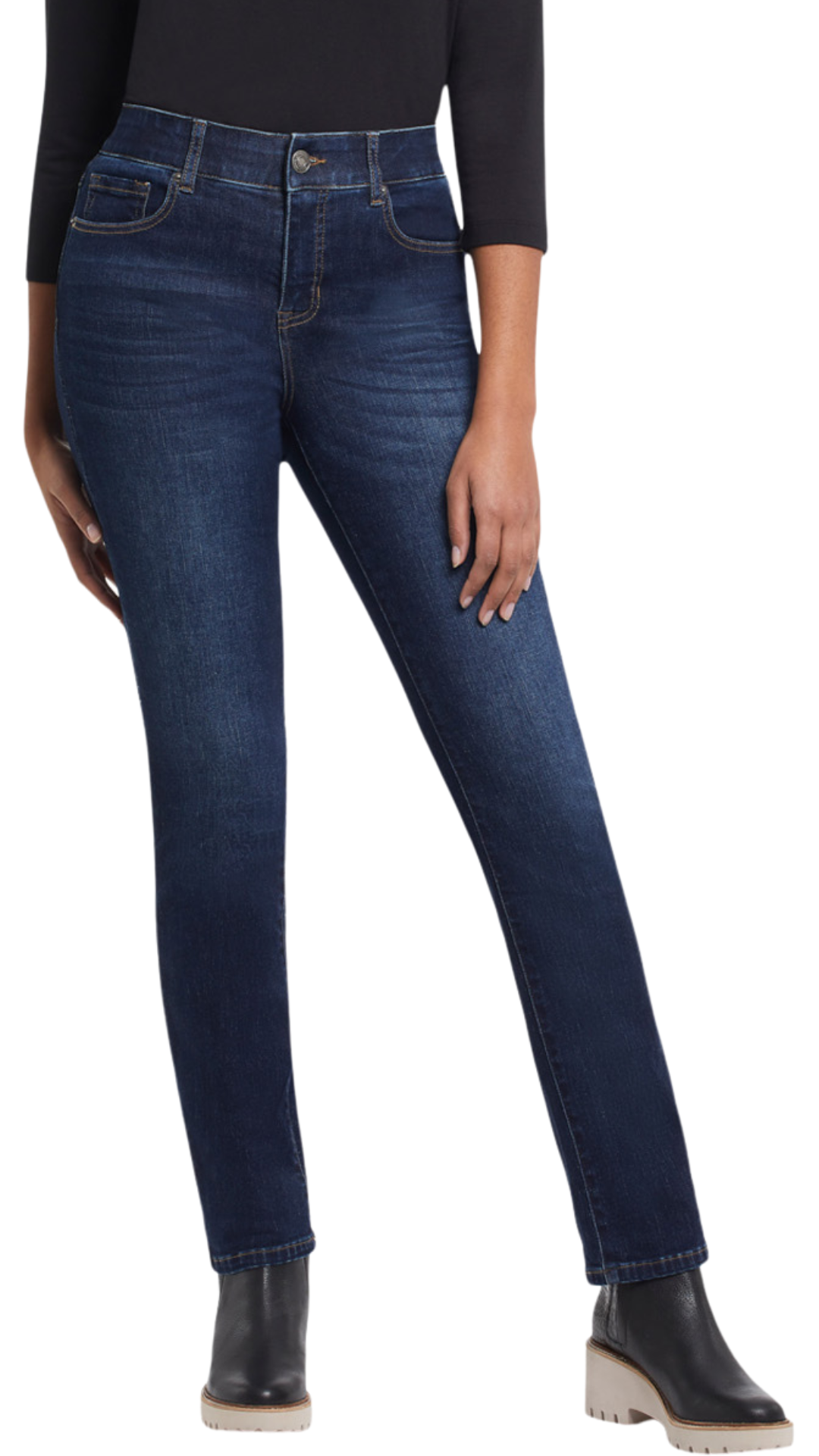 Sophia Curvy Straight Leg Jean. Style TR7572O-5050
